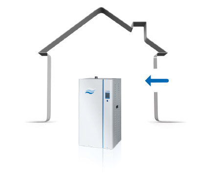 Condair GS instalacja wewnętrzna
