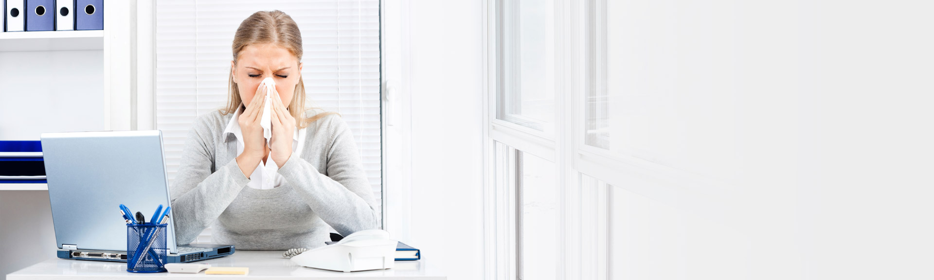 Luftbefeuchtung am Arbeitsplatz